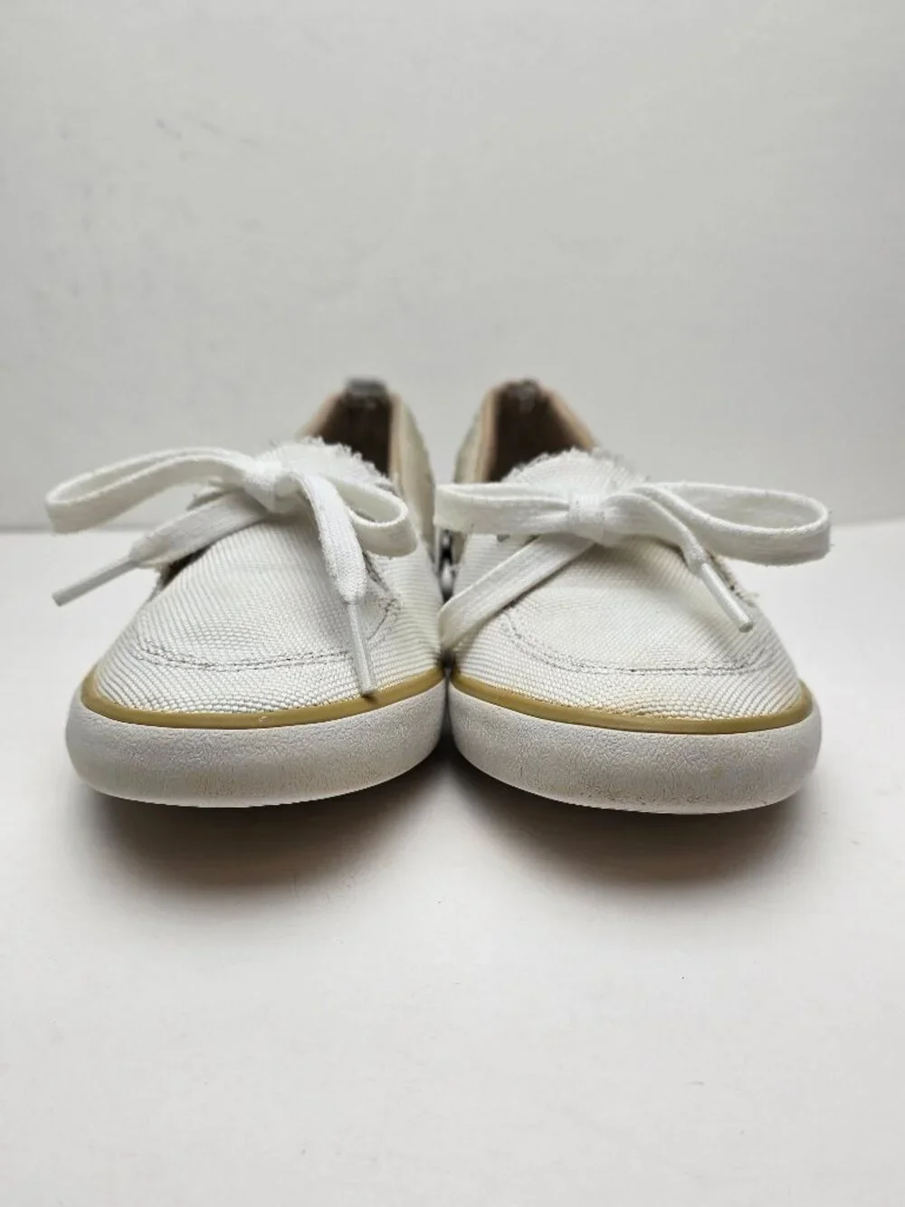 RARE Adidas Neo Barreda Women's Canvas Boat Shoes Size 7